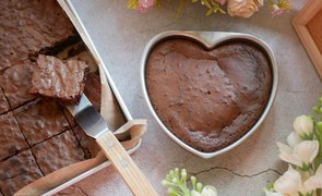 Doces Fitness, brownie de batata doce
